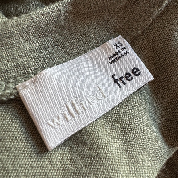 Aritzia Wilfred Jumper/Romper in Military Green XS - Picture 3 of 5
